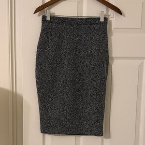 Banana Republic Charcoal Pencil Skirt